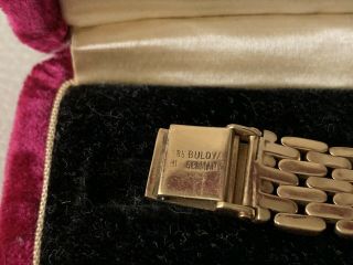 Bulova 14k Gold 35 Grams Diamond Ladies Wrist Watch 3