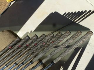 Vintage Ben Hogan APEX Iron Set 2 - 9 & Equalizer Wedge Left handed All 8