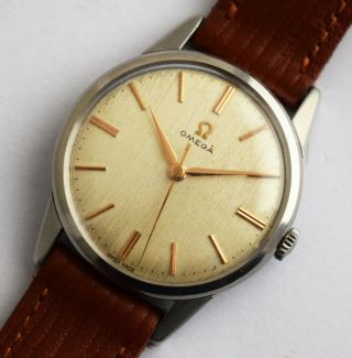 Vintage Omega Mens Wrist Watch Ref 14392 - 3 Cal 285 Stainless Steel Circa 1962
