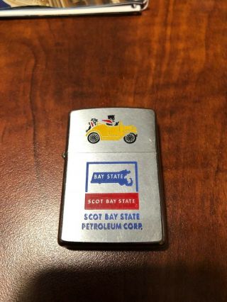 Vintage Bay State Scot Bay State Petroleum Corp.  Oil Company Zippo