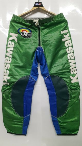 Vintage Motocross Jt Racing Usa.  Kawasaki Pants Size 32