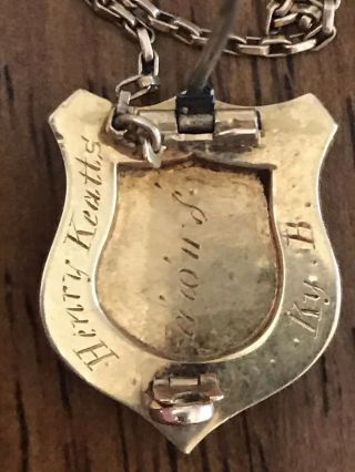 Circa 1870Phi Delta Theta Badge - 14k Gold Diamond Antique Fraternity Shield Pin 11