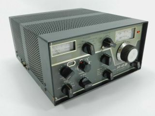 Drake R - 4b Vintage Tube Ham Radio Receiver Or Restoration Sn 14136b