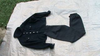 Old Wwii German Uniform With Trousers - Rare Full Set - Bargain