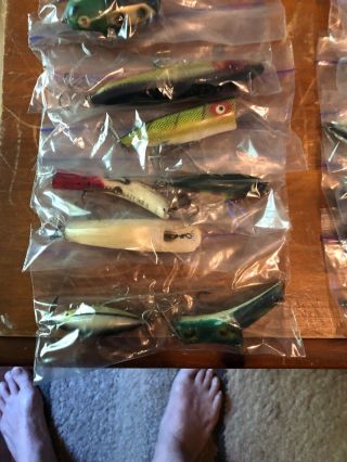 Vintage Umco Tackle Box Loaded With Fishing Lures 2