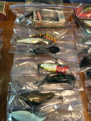 Vintage Umco Tackle Box Loaded With Fishing Lures 5