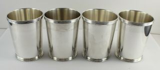 Manchester 3759 Sterling Silver Julep Cups - 3 3/4 