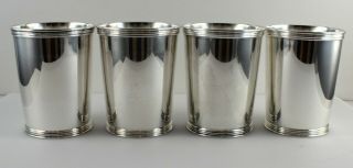 Manchester 3759 Sterling Silver Julep Cups - 3 3/4 