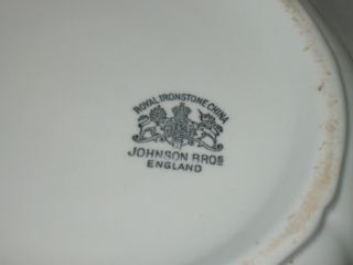 Vintage Johnson Bros England Royal Ironstone Chamber Pot w/Lid 3