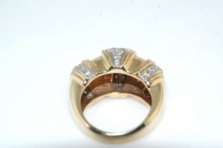 Fabulous 14k Yellow Gold Diamond Ring.  50 tcw 7