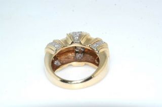 Fabulous 14k Yellow Gold Diamond Ring.  50 tcw 9