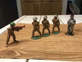 Vintage Lead Soldiers Manoil Barclay