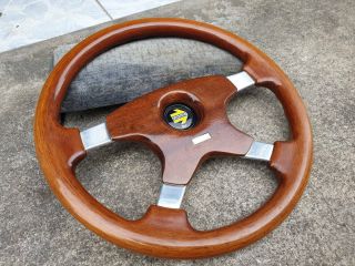 VINTAGE MOMO Astral WOOD STEERING WHEEL MX5 ALFA TOYOTA VOLVO MAZDA BENZ BMW 11