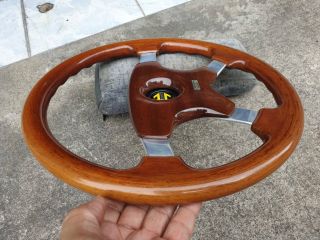 VINTAGE MOMO Astral WOOD STEERING WHEEL MX5 ALFA TOYOTA VOLVO MAZDA BENZ BMW 6