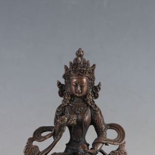 Ancient Gilt Copper King Kong Tomb of Buddha statue Statue A180 2