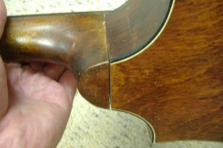 Vintage 1930 ' s Regal Octophone Mandolin - type instrument Chicago USA old player 9