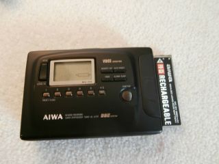 Vintage Rare Aiwa Hs - Jx707 Am Fm Radio Cassette Tape Player Recorder For Repair