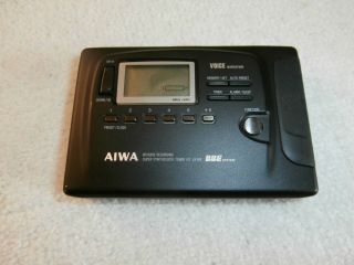 Vintage RARE AIWA HS - JX707 AM FM Radio Cassette Tape Player Recorder For REPAIR 7