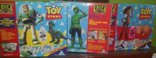 Toymax Creepy Crawlers Toy Story Molds Buzz,  Rex,  Woody,  Hamm,  Soldiers Nib
