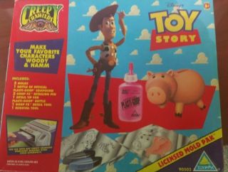 TOYMAX Creepy Crawlers TOY STORY Molds BUZZ,  REX,  WOODY,  HAMM,  SOLDIERS NIB 4