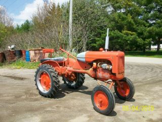 Allis Chalmers B Antique Tractor farmall oliver deere a b g h d wd 45 2
