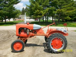 Allis Chalmers B Antique Tractor farmall oliver deere a b g h d wd 45 3