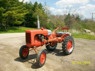 Allis Chalmers B Antique Tractor farmall oliver deere a b g h d wd 45 5