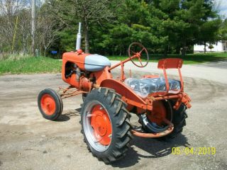 Allis Chalmers B Antique Tractor farmall oliver deere a b g h d wd 45 6