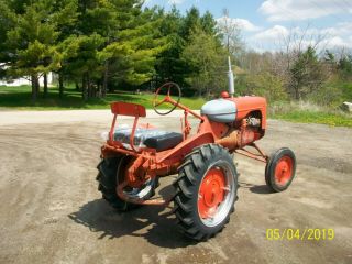 Allis Chalmers B Antique Tractor farmall oliver deere a b g h d wd 45 7