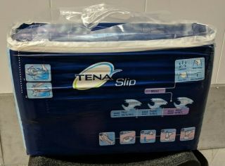 Plastic Backed Tena Slip Maxi Medium Adult Diaper RARE Vintage (24 PACK) 2