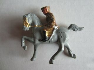 Barclay Lead Soldier On Gray Horse