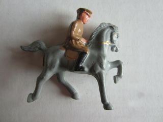 Barclay Lead Soldier on Gray Horse 2