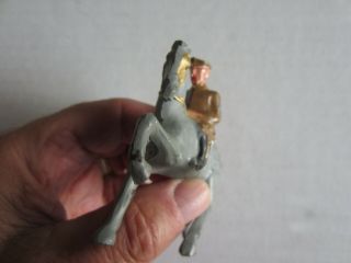 Barclay Lead Soldier on Gray Horse 4