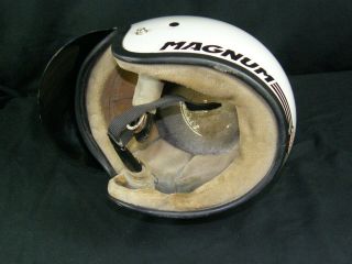 Vintage 1980 ' s Bell Magnum LTD SNELL DOT Approved Racing Race Car Helmet Classic 5