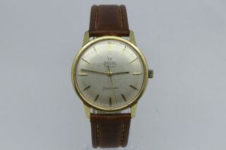 VINTAGE 1960 ' s Omega Seamaster Turler Automatic Mens Dress Watch 165.  002 c.  552 2