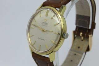 VINTAGE 1960 ' s Omega Seamaster Turler Automatic Mens Dress Watch 165.  002 c.  552 3