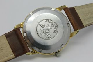 VINTAGE 1960 ' s Omega Seamaster Turler Automatic Mens Dress Watch 165.  002 c.  552 7