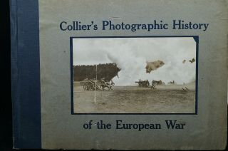 Ww1 Canadian Colliers Photo History Of European War Book