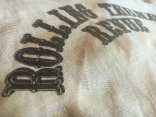 BOB DYLAN Vintage Rolling Thunder Revue tour 1975 Tour Tee Shirt 3