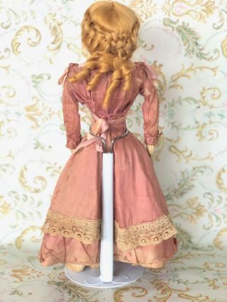 Serene Antique French Fashion Lady Doll Mohair Wig Francois Gaultier FG 5