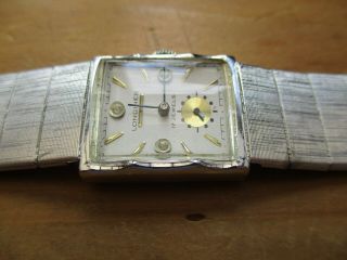 Very Unusual RARE Vintage Men ' s LONGINES 17 jewel swiss made watch 4