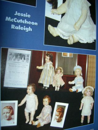 Darling,  RARE PAIR Jessie McCutcheon Raleigh child dolls,  c1916,  Exhibit models 12