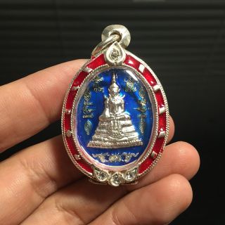 Phra Ratanamuni Thai Buddha Amulet Talisman Luck Rich Wealth Protect