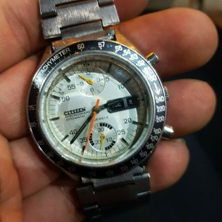 Vintage Citizen Diver automatic chronograph men ' s watch Stunning 2
