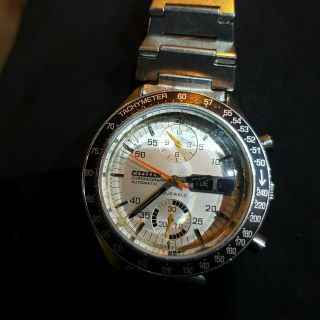 Vintage Citizen Diver automatic chronograph men ' s watch Stunning 5