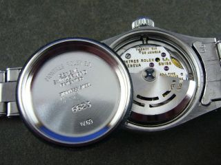 Ladies ROLEX Oyster Perpetual Stainless Steel Watch Ref.  6618. 7