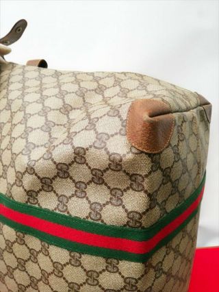 Rare Old Gucci Large Tote Bag Sherry Line Vintage Out Of Print 5