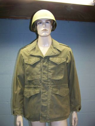 Wwii U.  S.  Army 101st Airborne Division M - 1943 Field Jacket