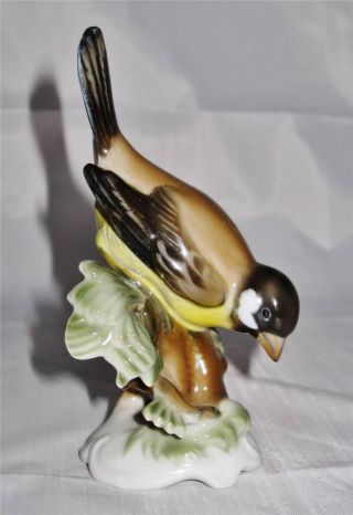 Rosenthal Bird Figurine,  Vintage,  Sparrow,  Hugo Meisel