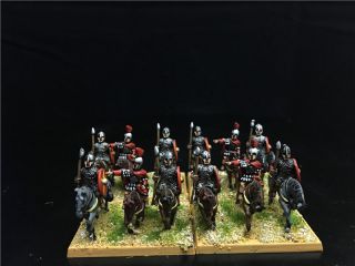15mm Ancient Dps Painted Dbmm Dba Fog Imperial Roman Cavalry Unit Gh1100